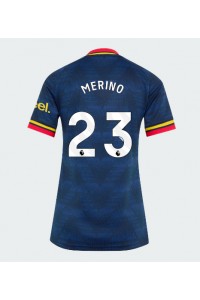 Arsenal Mikel Merino #23 Fotballdrakt Borte Klær Dame 2026-27 Korte ermer